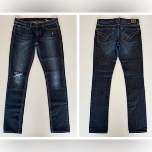 William Rast Dark Indigo Skinny Jeans